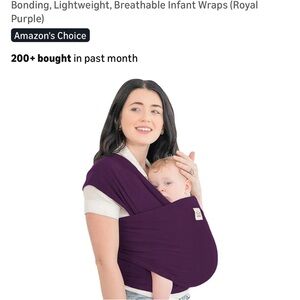 Purple Infant Wrap Carrier